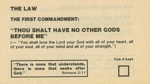 1st Commandment